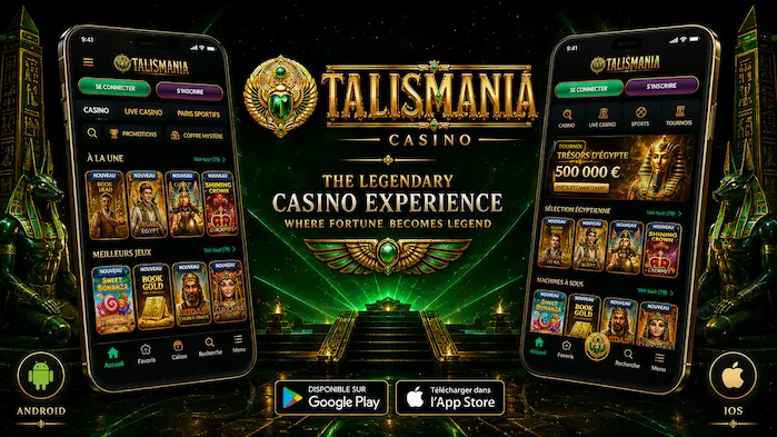 Installer l’application Talismania sur Android et iOS